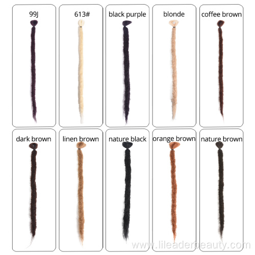 Pure Color Synthetic Crochet Braids Dreadlock Hair Extension